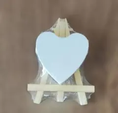 Erzi 木製ハート型オーナメント Ich hab lieb 廃盤 - メルカリ