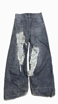 h.anarchy gauze hagi crust denim - メルカリ