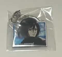 進撃の巨人　カラオケの鉄人　アクリルストローチャーム　ミカサ