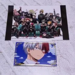 僕のヒーローアカデミア ポストカード トレーディングカード 2枚セット