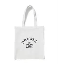 eclat10月号付録 Drawer 大人のロゴトートバッグ