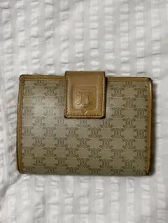 CELINE セリーヌ マカダム 二つ折り財布 used 古着 ビンテージ