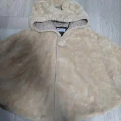 【mikihouse】ポンチョ　70〜90cm