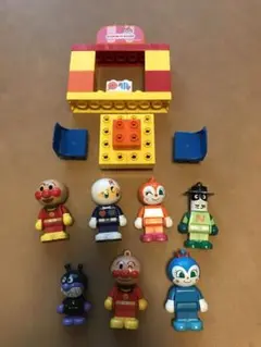 アンパンマンブロックラボ　フィギュア&お店屋さんセット