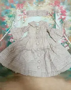 美品 Drawer購入 ソフィードール シルクフリルワンピース38 - メルカリ