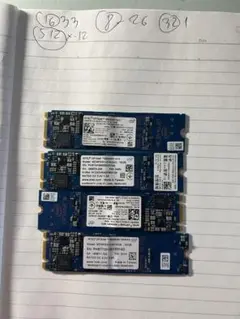Intel Optane M10 16GB SSD 4個