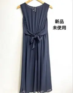 新品未使用　フォーマル　ノースリーブワンピース　リボン