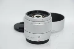 美品 LUMIX G 25mm f/1.7 シルバー 明るい神単焦点レンズ - メルカリ