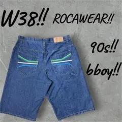 …*…様 ROCAWEAR W38 デニムショーツのサムネイル
