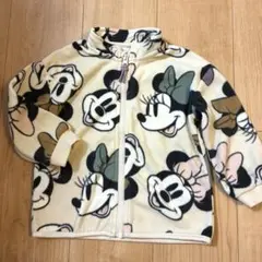 H&Mミニーマウス フリースジャケット 90cm 2T