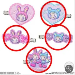 ナルミヤキャラクターズ　ラバークリップ　メゾピアノ　べリエちゃん