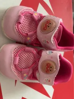 アンパンマン メッシュシューズ 14.0センチ　ピンク