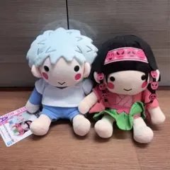HUNTER×HUNTER キルア＆アルカ ぬいぐるみセット A賞