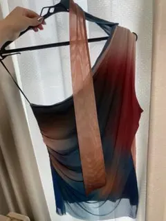 Desigual ノースリーブ チュニック グラデーション M