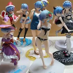 美少女フィギュア レム 8体のサムネイル