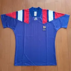 adidas フランス代表 1992-94 ホームユニフォーム - メルカリ