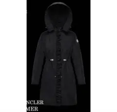 美品★モンクレールMONCLER★フリル付ナイロンコート ブルゾン1