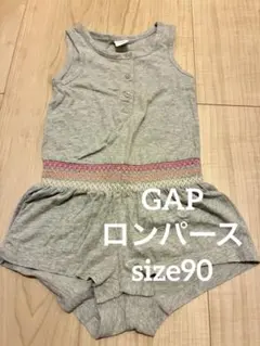 【美品】GAP タンクトップツナギ ロンパース 18-24 months