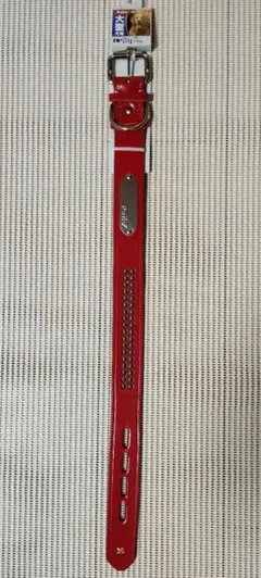 Petio 大型犬用 首輪 レッド 36mm