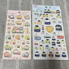すみっコぐらしぷっくりシール　サーティワン 警察コラボ
