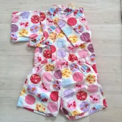 サイズ90 甚平　女の子