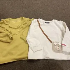 90 トレーナー　まとめ売り　女の子　ムージョンジョン　西松屋　裏起毛　春秋冬