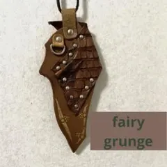 ~グランジ　レザーネックレス~