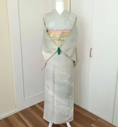 正絹訪問着　フルセット４点　入学式　卒業式　宮参り　七五三