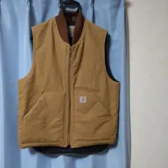 Carhartt V02 BRN ダックベスト ブラウン M メキシコ製 - メルカリ