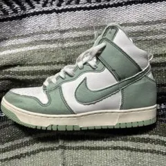 Nike Dunk High グリーン/ホワイト