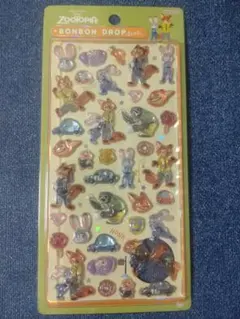 正規品　ボンボンドロップシール　ズートピア