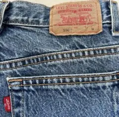 【2003年製】リーバイス 550 メキシコ製 バギーテーパード　M