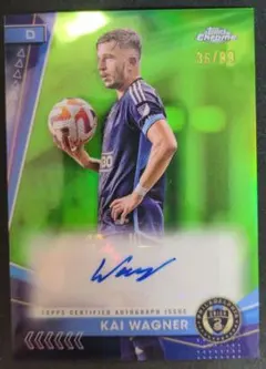 Topps Kai Wagner Auto 99枚限定