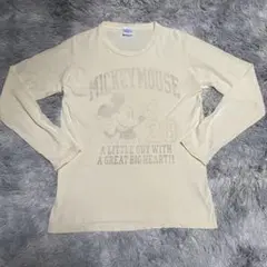 Disney ミッキーマウス 鬼フェード 長袖Tシャツ Sのサムネイル
