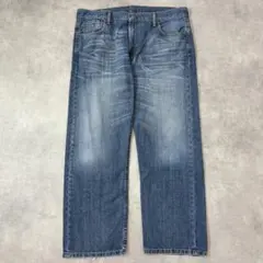 リーバイス569 Levis W36 ワイド バギー 青 古着 ヒゲ 22531 - メルカリ