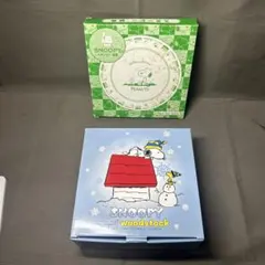 SNOOPY スヌーピー ボウル＆プレート、スヌーピー 絵皿　[未使用]