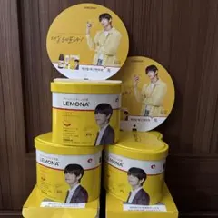 LEMONA レモナ　BTS 空き缶　うちわ　テテ　テヒョン