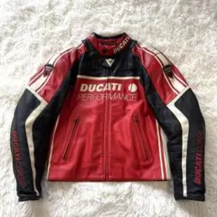 Alpinestars DucatiレザージャケットサイズUSA42.EUR52 - メルカリ