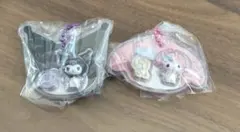 サンリオキャラクターズ パッケージチャーム　食玩　クロミ　マイメロ　2個セット