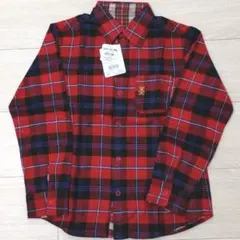 ☆新品タグ付き☆ミキハウスリバーシブルシャツ