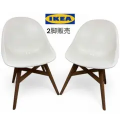 ②IKEA イケアFANBYN ファーンビーン チェア ホワイト 北欧 2脚