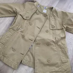 baby GAP ベージュ ダブルブレストコート 4歳用　105