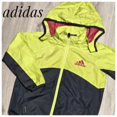 adidas フード付きピステ ウィンドブレーカー　Climaproof 120