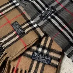 【Burberrys】 バーバリーマフラー ヴィンテージ 新品未使用
