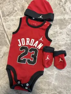 Jordan 23 ロンパース　3点セット 0-6m