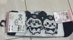 ちいかわ　モモンガ　クロミ　ソックス　しまむら　アベイル　靴下　23〜25cm