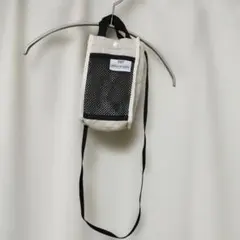 スマホショルダーバッグ キルティング メッシュ