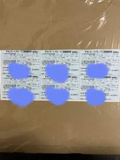 翌日到着予定　匿名配送　すかいらーくグループ　食事割引券　25%割引6枚　優待券