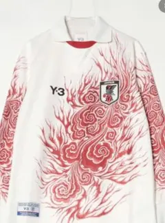 L Y-3 サッカー日本代表 CW 長袖Tシャツ ホワイト×レッド - メルカリ