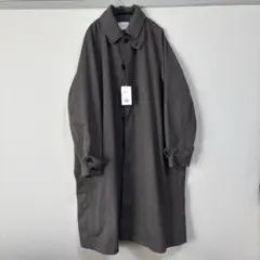 remer loose Balmacaan over long coat